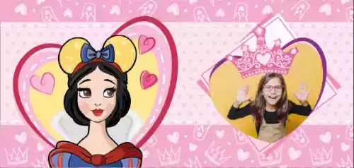 vectores plantilas PRINCESAS,DISNEY,